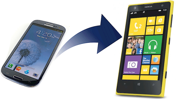 Android to Windows Phone