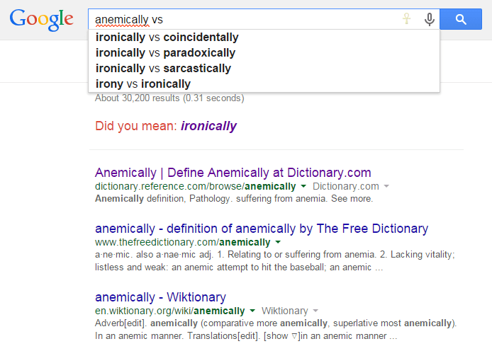 anemically